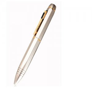 4GB Memory HD 720P Pure Copper with Chromeplate Spy Camera Pen